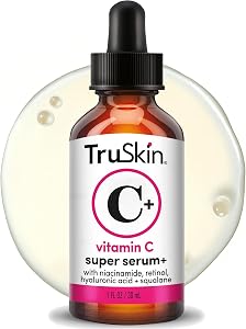 TruSkin Vitamin C Super Serum for Face - Five Skin Benefits in One Serum with Vitamin C, R